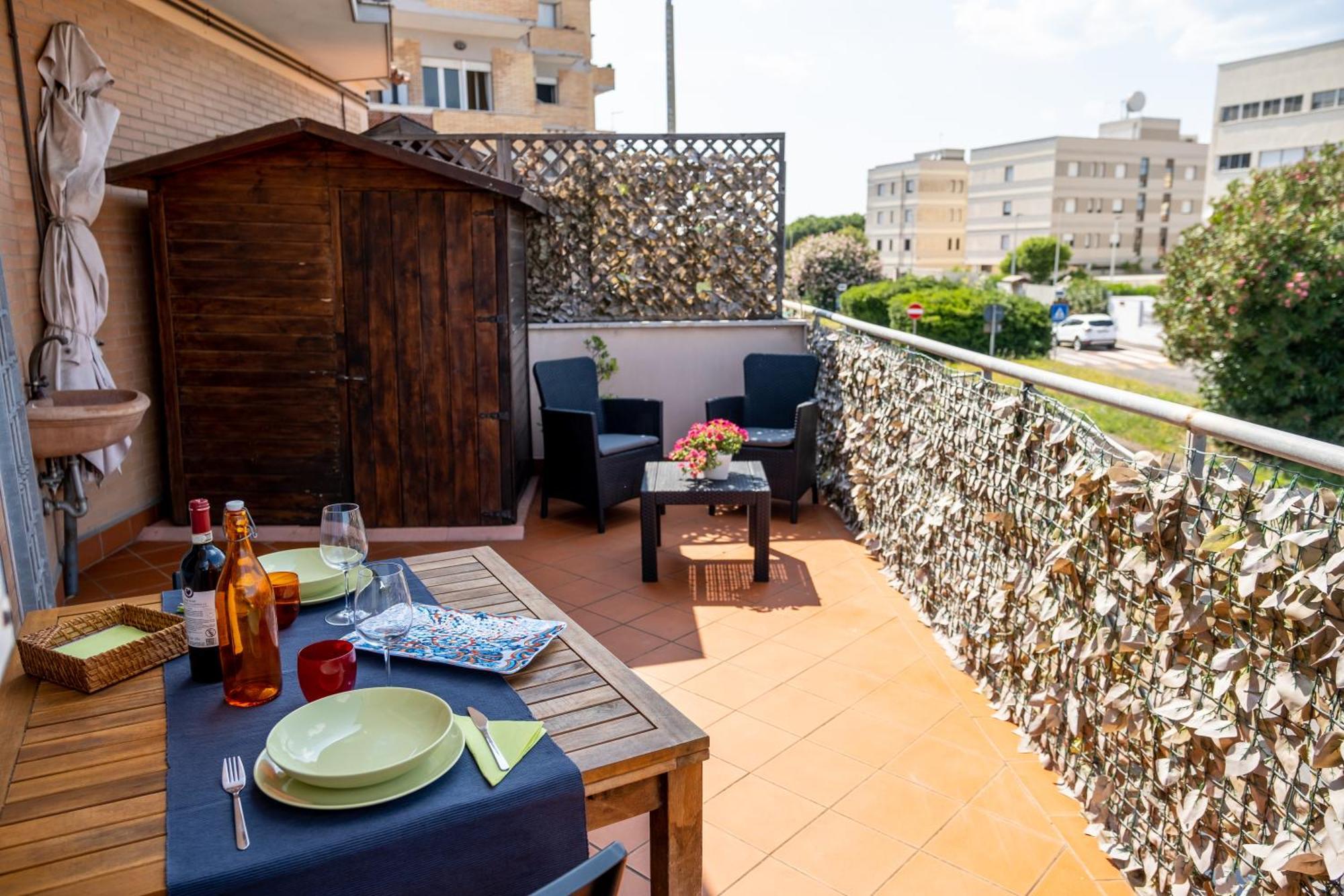 Fiumicino Business&Vacation Apt Wifi Экстерьер фото