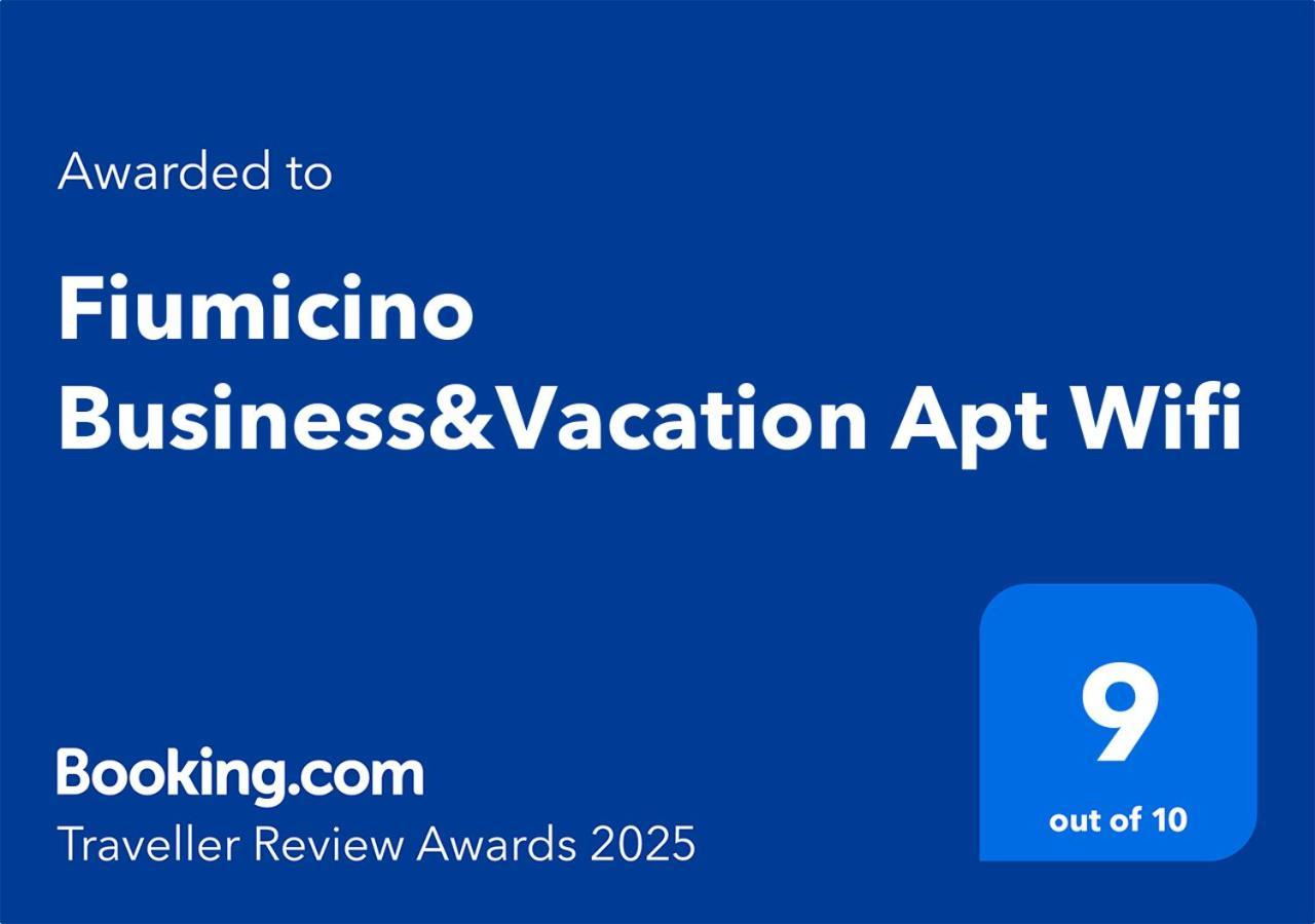 Fiumicino Business&Vacation Apt Wifi Экстерьер фото